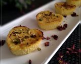 A picture of step 5 of Kesar pista Baked Sandesh.