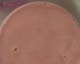 A picture of step 2 of RoohAfza milk.