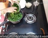 A picture of step 1 of Hara bhara kebabs.