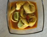 A picture of step 3 of Fusion daal dhokli.
