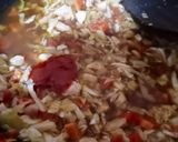 A picture of step 6 of Spicy hot and sour chicken soup.
