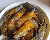 Gambar langkah 2 resipi Udang asam manis ❤.