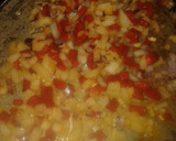 Foto del paso 3 de la receta: Pollo al verdeo con hongos y papas al horno