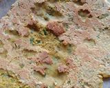 A picture of step 4 of Masala bhakri.