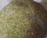 A picture of step 6 of Daal palak(traditional dish).