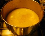 A picture of step 4 of Chiru paruppu paal payasam (Moong dal coconut milk payasam).
