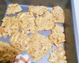 รูปขั้นตอนการทำที่ 4 ของ คุกกี้หญ้าหวาน Almond Granola ใช้หญ้าหวาน Sugavia + น้ำตาลโตนด (สูตรหวานน้อยอร่อยละมุน) By.. MM
