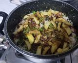 A picture of step 5 of Veg Biryani.