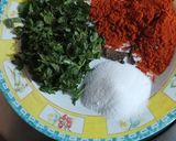 A picture of step 3 of Kali Masoor Dal.