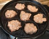 A picture of step 5 of Ragi Paniyarams.