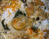 A picture of step 5 of Sindhi Biryani.