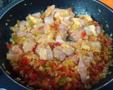 Foto del paso 3 de la receta: Fideos con pollo