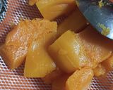Foto langkah ke 1 dari resep Pumpkin Bread Chocolate Filling (Roti Labu Kuning isi coklat).