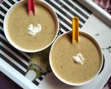 A picture of step 3 of Broccoli Almond soup.
