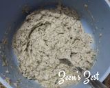 A picture of step 2 of Black Gram and Fenugreek Green Fritters.