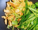 豆包炒青江菜的食譜步驟2照片