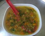लेमन अँड कोरियांडर सूप (lemon and coriander soup recipe in marathi) रेसिपी स्टेप 5 फोटो 