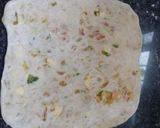 A picture of step 8 of Vegetables Overloaded Paratha.