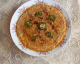 A picture of step 8 of Chicken haleem.