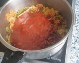 Foto del paso 6 de la receta: Macarrones con chorizo, bacon y tomate