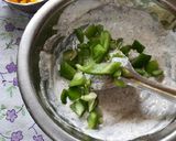 A picture of step 7 of Russian salad.