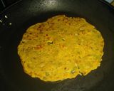 A picture of step 3 of Baisen ke prathay with chutni.