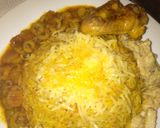 صورة لخطوة 6 من وصفة رز بالخضر مع اسكالوب بالكريم فريش