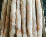 Hình bước làm 1 của món Bánh ướt lòng gà