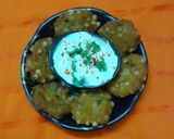 A picture of step 2 of Sabudana Vada.
