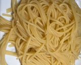 A picture of step 1 of Spicy Tomato and Ground Beef Spaghetti.
