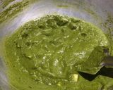 A picture of step 11 of Palak paneer.