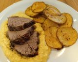 Foto del paso 10 de la receta: Colita de cuadril +salsa mostaza+papas chips