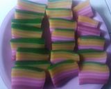 Foto langkah ke 6 dari resep Kue lapis tapioka.