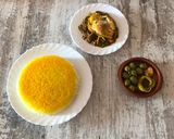 A picture of step 7 of Mirra ghanemi (smoked eggplant stew).