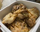 乾蒸紅椒雞腿排(微波爐料理)的食譜步驟5照片