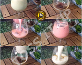 A picture of step 3 of Flavour Infused Iced Latte In Four Different Types.