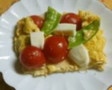 A picture of step 5 of Edamame and Tomato Frittata – Easy Lunchbox Recipe.
