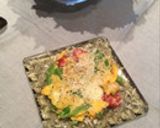 A picture of step 6 of Edamame and Tomato Frittata – Easy Lunchbox Recipe.