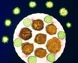 A picture of step 6 of Bitter Gourd Fritters.