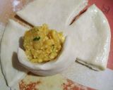 A picture of step 9 of Eggless paneer stuffed Rose buns (without yeast).