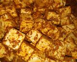 A picture of step 2 of Paneer nuggets.