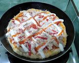 Foto langkah ke 3 dari resep Pizza Teflon.
