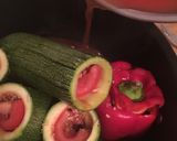 A picture of step 5 of Turkish Stuffed Squash.