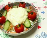 A picture of step 5 of Easy Fresh Vegetable Salad with Mayo Cheese Sauce.