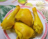 Hình bước làm 5 của món Cơm gà Hải Nam