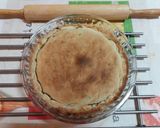 Φωτογραφία βήματος 12 της συνταγής Tarte couverte aux pommes 🍎 caramélisées 🇫🇷 Τάρτα με μήλα