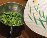A picture of step 4 of Boiled Edamame with Salt.