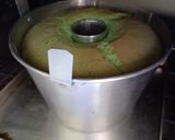 Foto langkah ke 11 dari resep Chiffon Cake Pandan (oven tangkring).