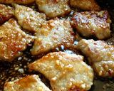 A picture of step 5 of Addictive Onion Sauce Pork Tenderloin Steak.