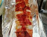 Baconos csirkemell, burgonyapürével recept fázis 7 fotója
